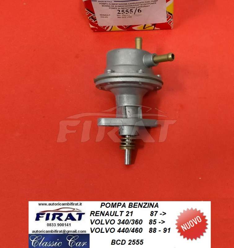 POMPA BENZINA RENAULT 21 - VOLVO 340-440 (2555)